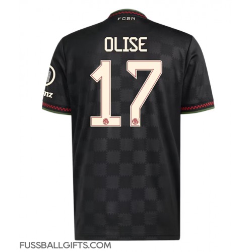 Bayern Munich Michael Olise #17 Fußballbekleidung 3rd trikot 2025-26 Kurzarm